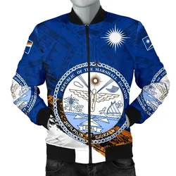 Marshall Islands Special Men's Bomber Jacket A7
