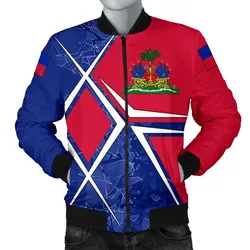 Haiti Mens Bomber Jacket - Haiti Legend