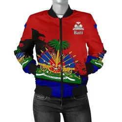 Haiti Special Womens Bomber Jacket