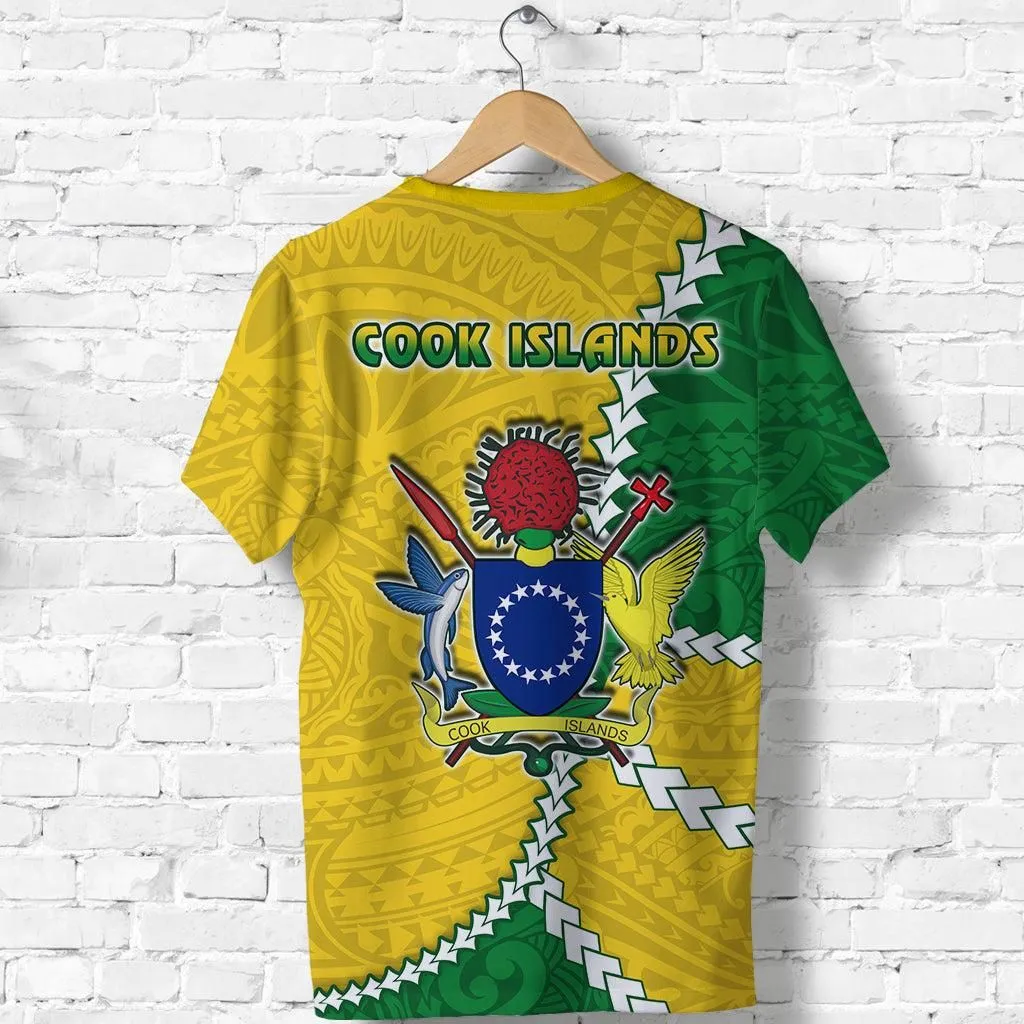 Cook Islands Rugby T Shirt Polynesian Turtle LT13