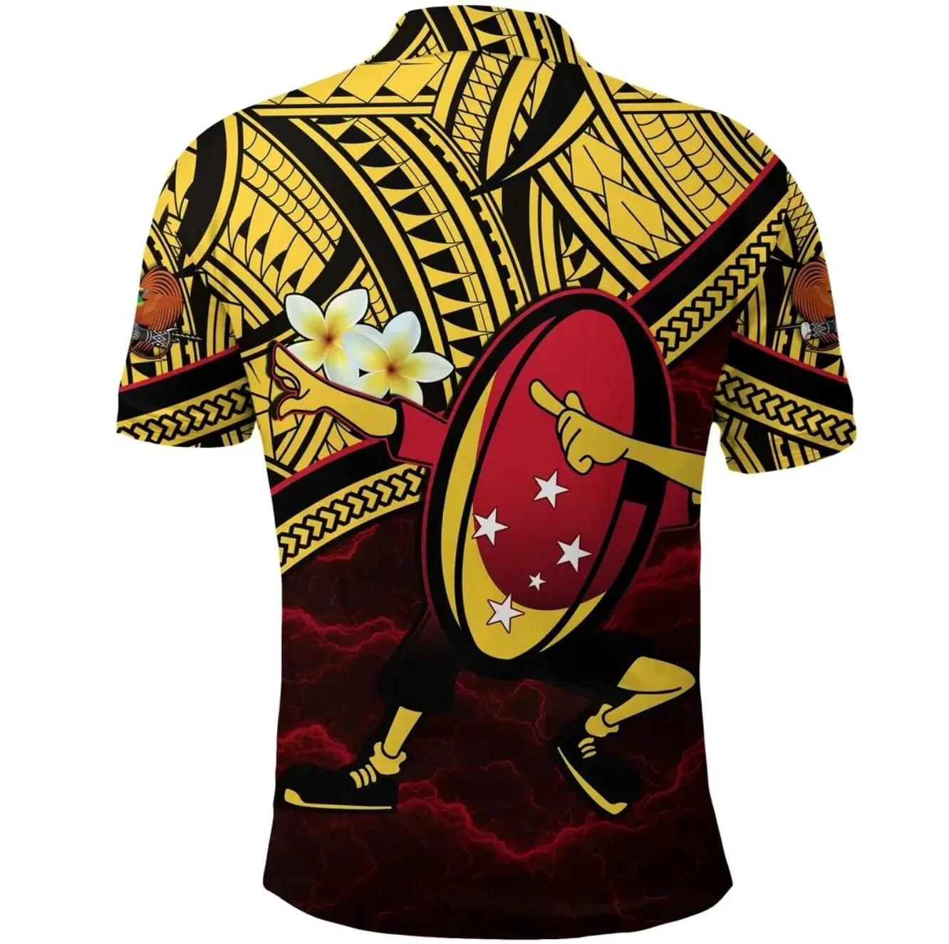 Vibe Hoodie (Custom) Papua New Guinea Rugby Polo Shirt Style Dab Trend