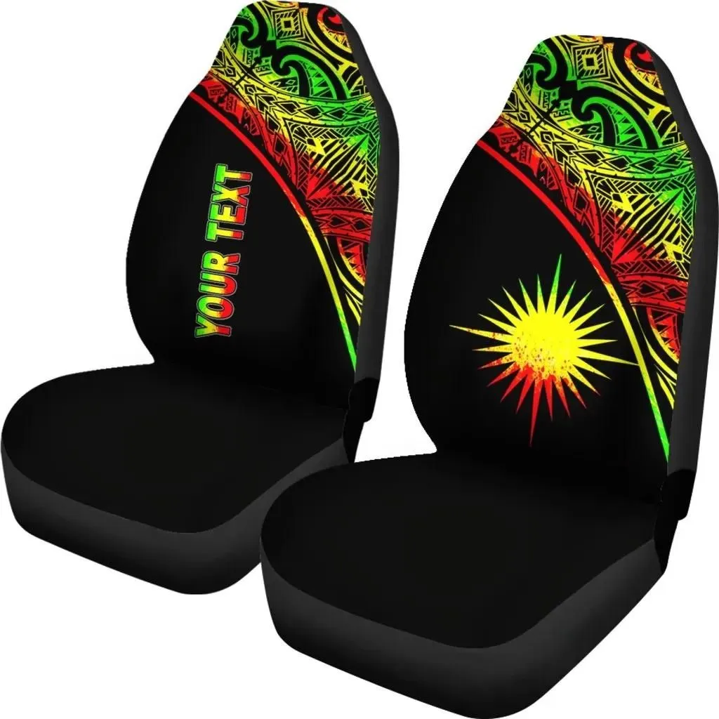Alohawaii Accessories Car Seat Covers - Marshall Islands Polynesian - Reggae Curve - BN12