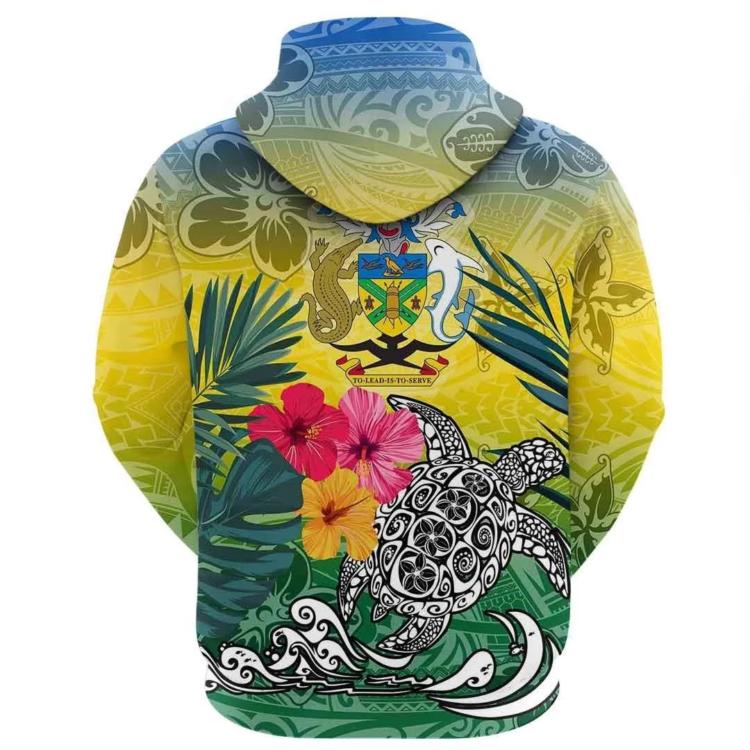 Alohawaii Clothing - Solomon Islands Style Polynesian Tattoo Hoodie A94