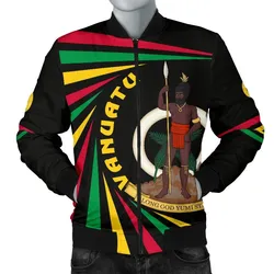 Vanuatu Rugby Mens Bomber Jacket Creative Style