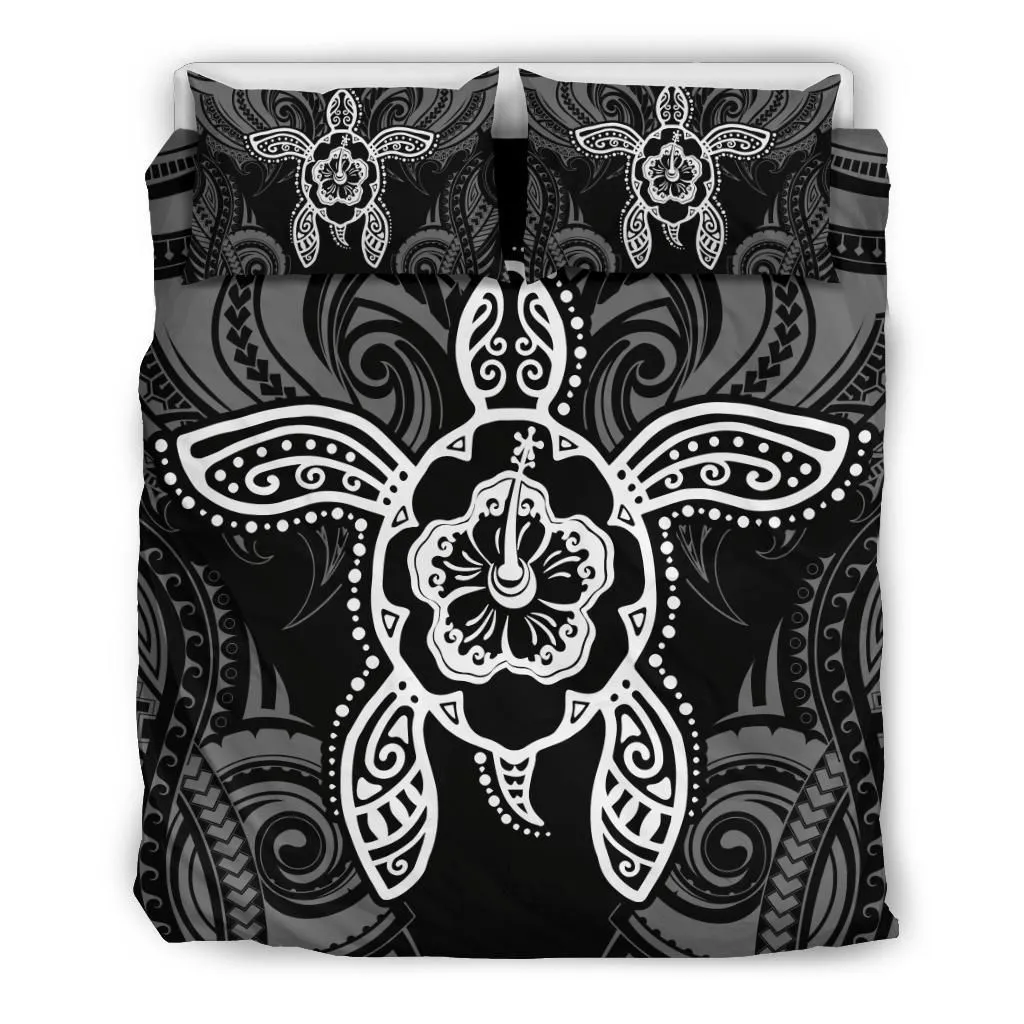 Alohawaii Bedding Set Hibiscus Turtle Polynesian Bedding Set White Ah J7 Dhc1712768Dd