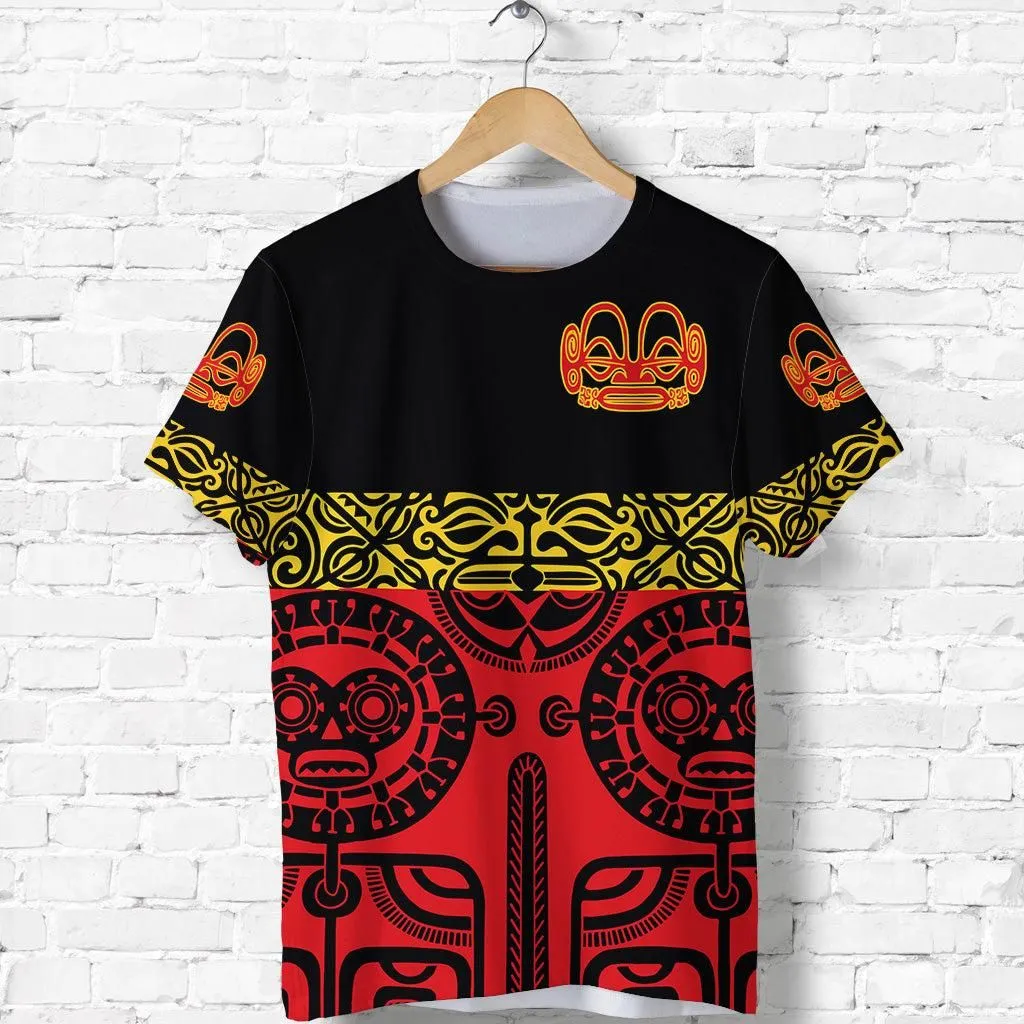 Marquesas Islands T Shirt Marquesan Tattoo Special Style - Red LT8