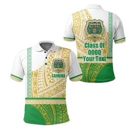(Custom Personalised) Saineha Tonga Polo Shirt Old Style Special - Class of LT16