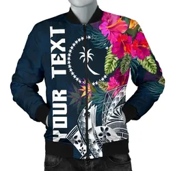 Chuuk Custom Personalised Mens Bomber Jacket - Summer Vibes