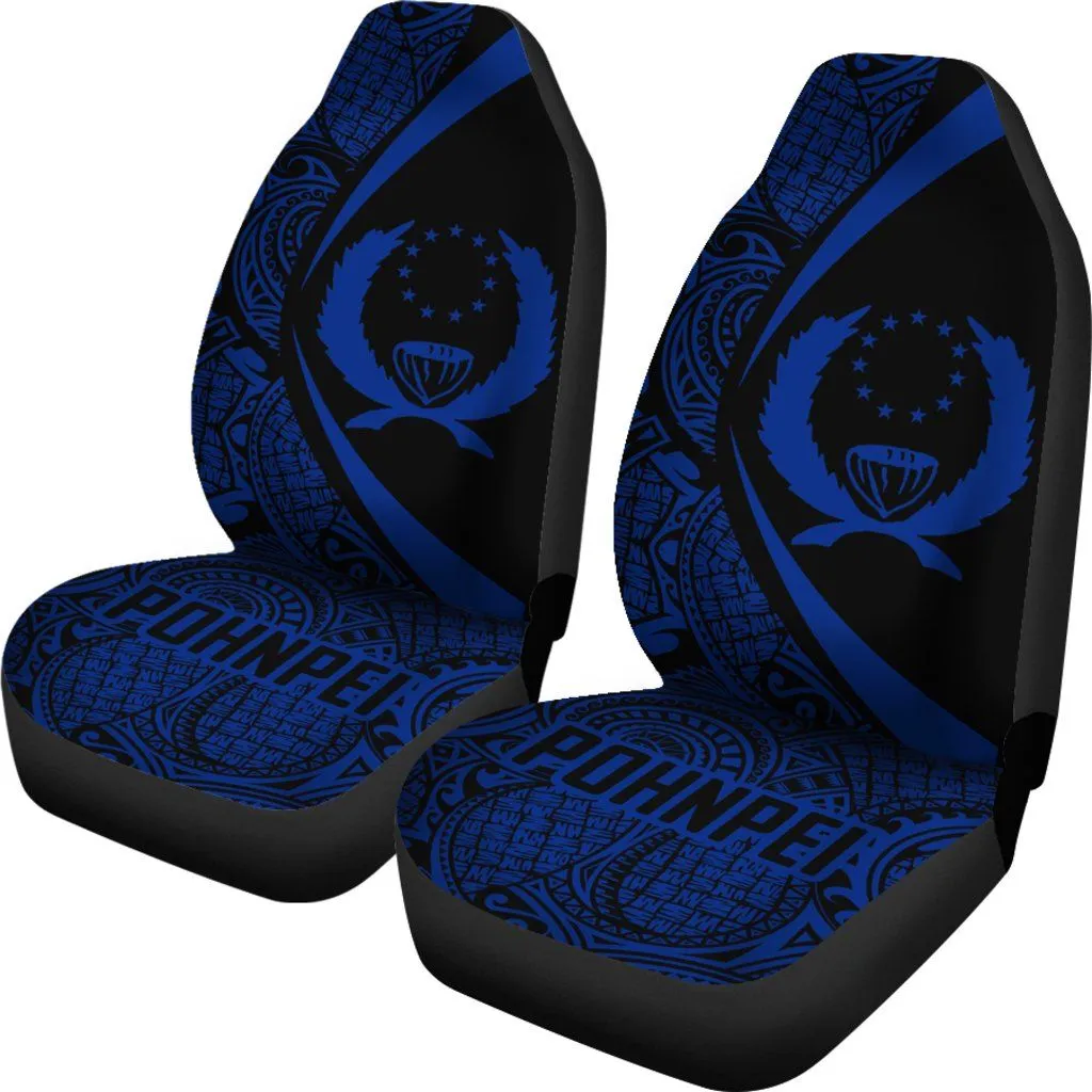 Pohnpei Coat Of Arm Polynesian Car Seat Covers – Circle Style 02 J9 – Car Seat Covers