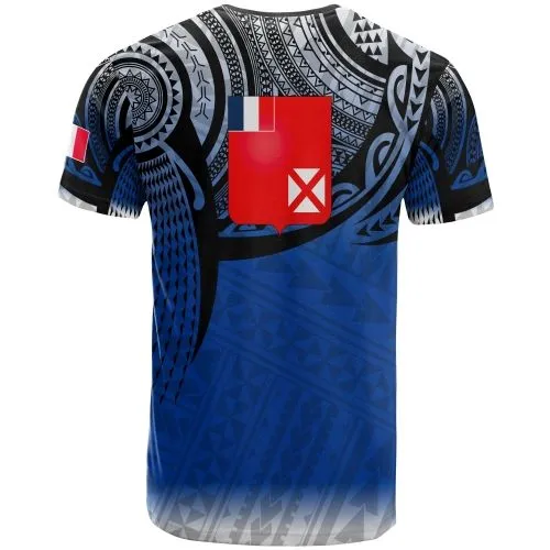 Wallis and Futuna Polynesian T-Shirt - Tattoo Pattern - BN12