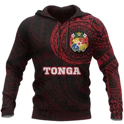 Hoodie Tonga In My Heart Polynesian Tattoo Style New New