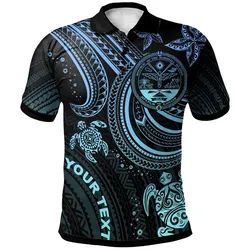 Marshall Islands Custom Personalised Polo Shirt - Coat Of Arm with Blue Turtle