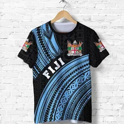 (Custom Personalised) Fiji T Shirt Polynesian Style LT16