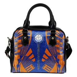 Marshall Islands Shoulder Handbag - Polynesian Tattoo Flag