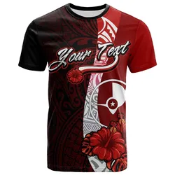 Yap Micronesia Custom Personalised T shirt - Coat Of Arm With Hibiscus