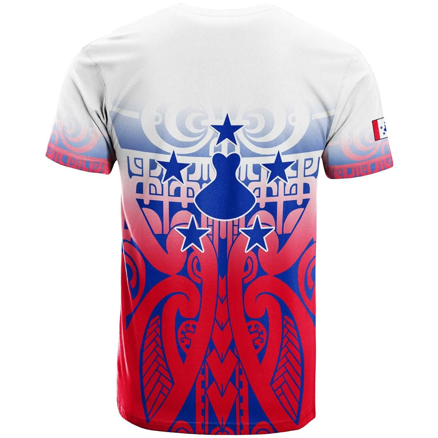 (Custom Personalised) Austral Islands Tribal Tattoo T-Shirt - LT12