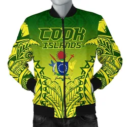 (Kuki Arirani) Cook Islands Premium Mens Bomber Jacket
