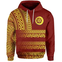 (Custom Personalised)Tonga High School Hoodie Tonga Tattoo Style LT6