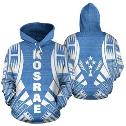 Kosrae All Over Hoodie - Tattoo Style - Bn09