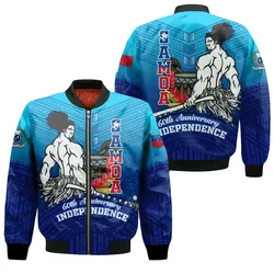 Samoa Independence Anniversary 60th Years Bomber Jacket - LT12