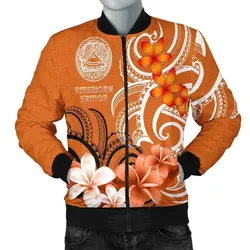 American Samoa Mens Bomber Jacket - American Samoa Spirit