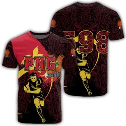 Polynesian Pride T-Shirt - Papua New Guinea T-Shirt Rugby Papuan Pattern Spoto Style