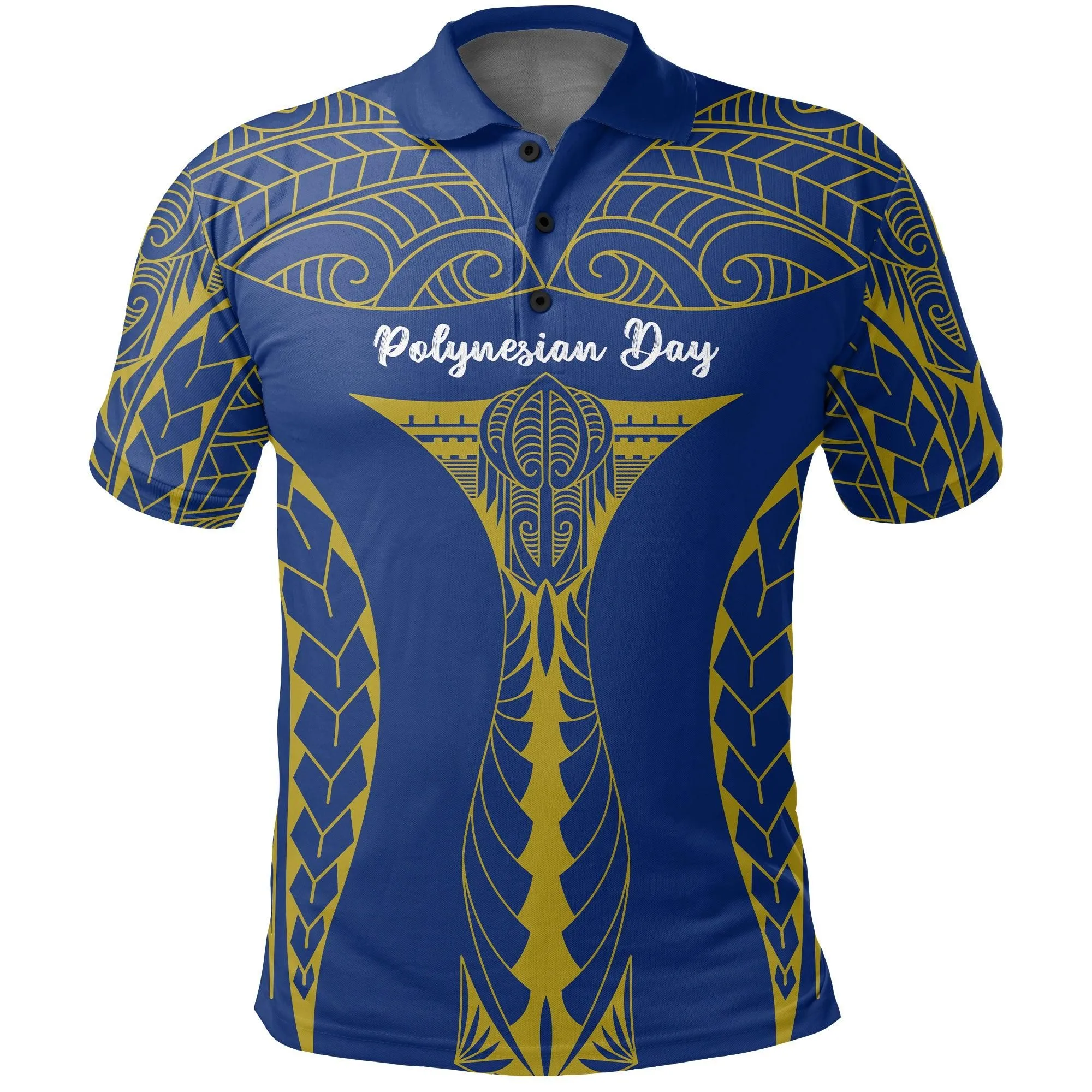 (Custom Personalised) Polynesian Day Polo Shirt Elegant Style - LT16