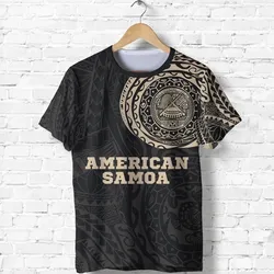 Alohawaii T-Shirt - Tee American Samoa In My Heart Polynesian Tattoo Style A7
