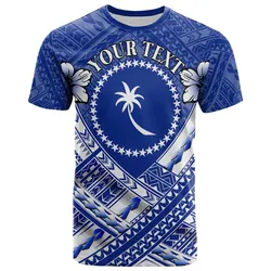 Chuuk Custom Personalised T Shirts - Chuuk Flag Camisole Hibiscus Style