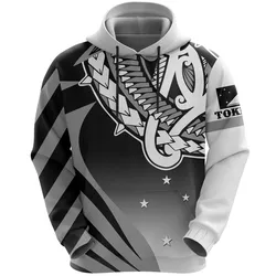 Alohawaii Clothing - Hoodie Tokelau Polynesian Tattoo K7
