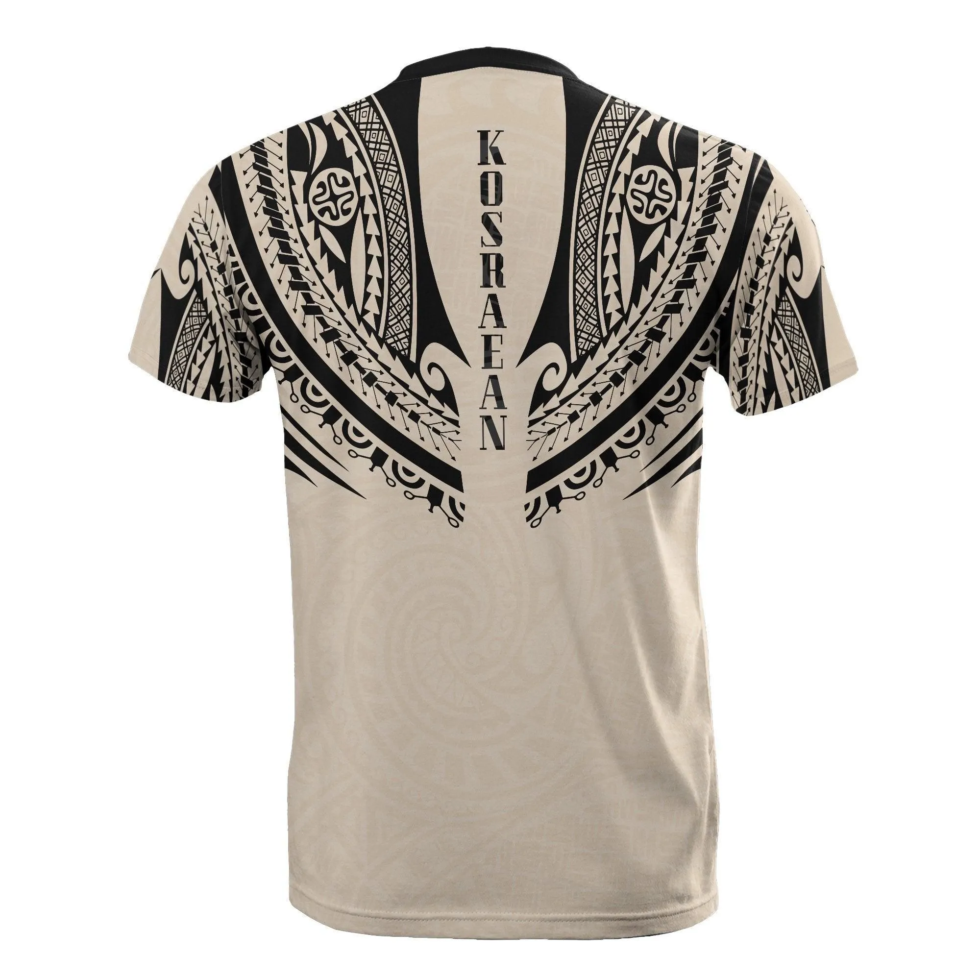 Custom Personalised Kosraean T-Shirts - Polynesian Tattoo Style