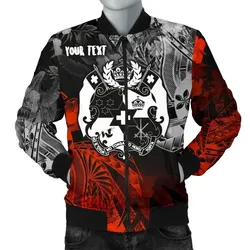 Alohawaii Jacket - Bomber Jacket Tonga Polynesian Personalised Vintage Polynesian Style - BN1525