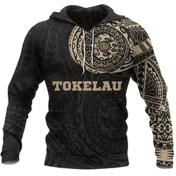 Tokelau Hoodie - Tokelau Polynesian Tattoo Style
