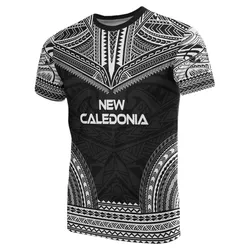 New Caledonia All Over T shirt - New Caledonia Coat Of Arms Polynesian Tattoo