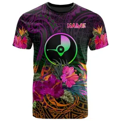 YAP Personalised T-Shirt - Summer Hibiscus - BN15