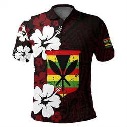 Polynesian Pride Polo Shirt - Hawaii Kanaka Hibiscus Style Polo Shirt LT10