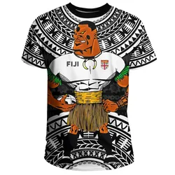 Fiji T-Shirt Fiji Tapa Rugby A7