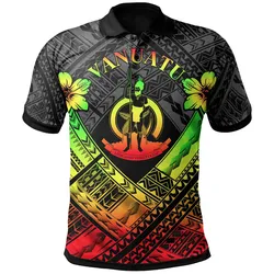 Vanuatu Polynesian Polo Shirts - Vanuatu Reggae Seal Camisole Hibiscus Style