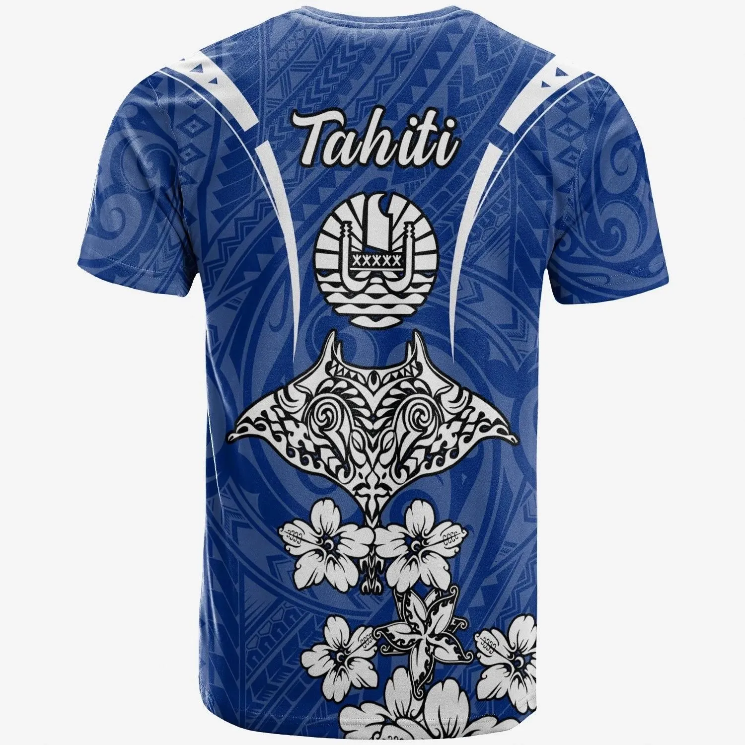 Tahiti T-Shirt - Ray Hibiscus - BN29