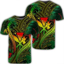 Alohawaii Tee - Hawaii Shark Polynesian Tropical T-shirt Reggae - AH - J4R