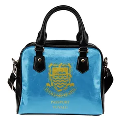 Tuvalu Passport Shoulder Handbag