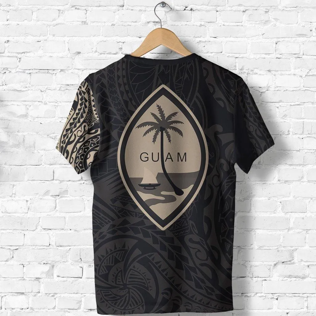 Guam In My Heart Tattoo Style T shirt