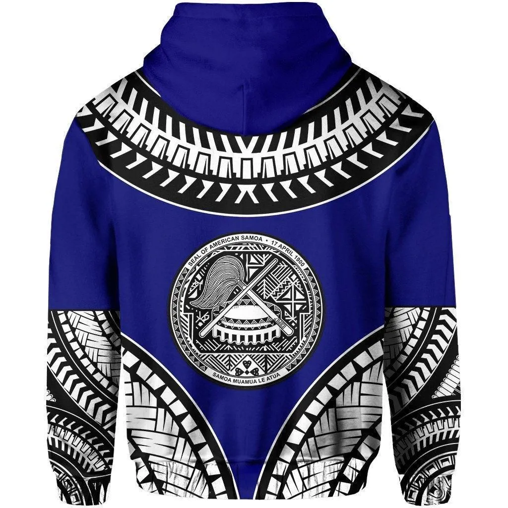 Alohawaii Clothing - American Samoa Tattoo Chief Hoodie