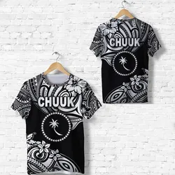 FSM Chuuk T Shirt Unique Vibes - Black LT8