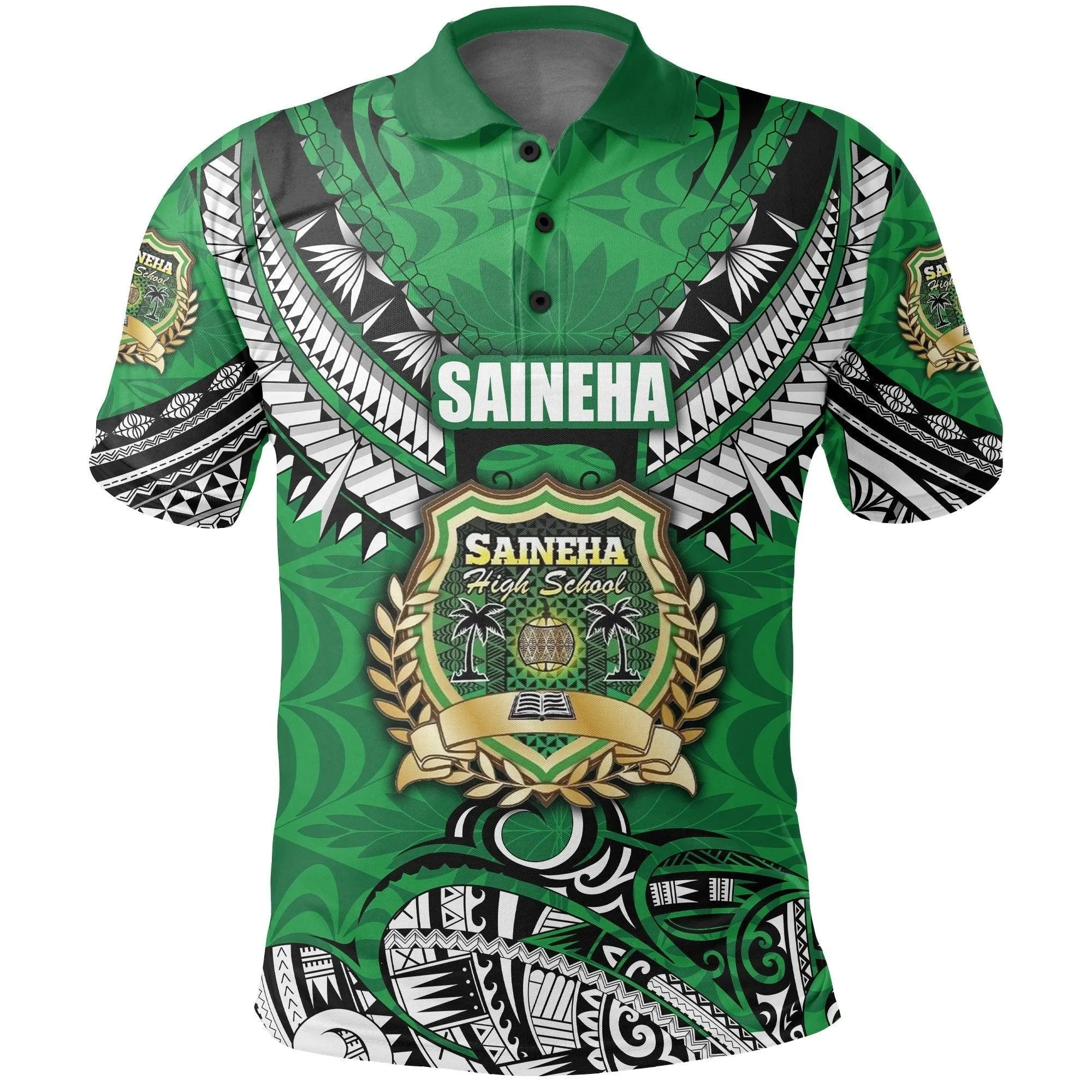 (Custom Personalised) Saineha Tonga Polo Shirt Polynesian Style - Class of 2010 LT16