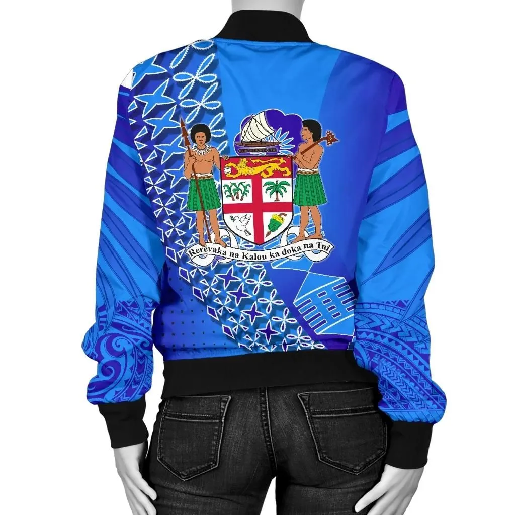 FamilyGater Jacket - Bomber Jacket Fiji Drua WoTapa K8