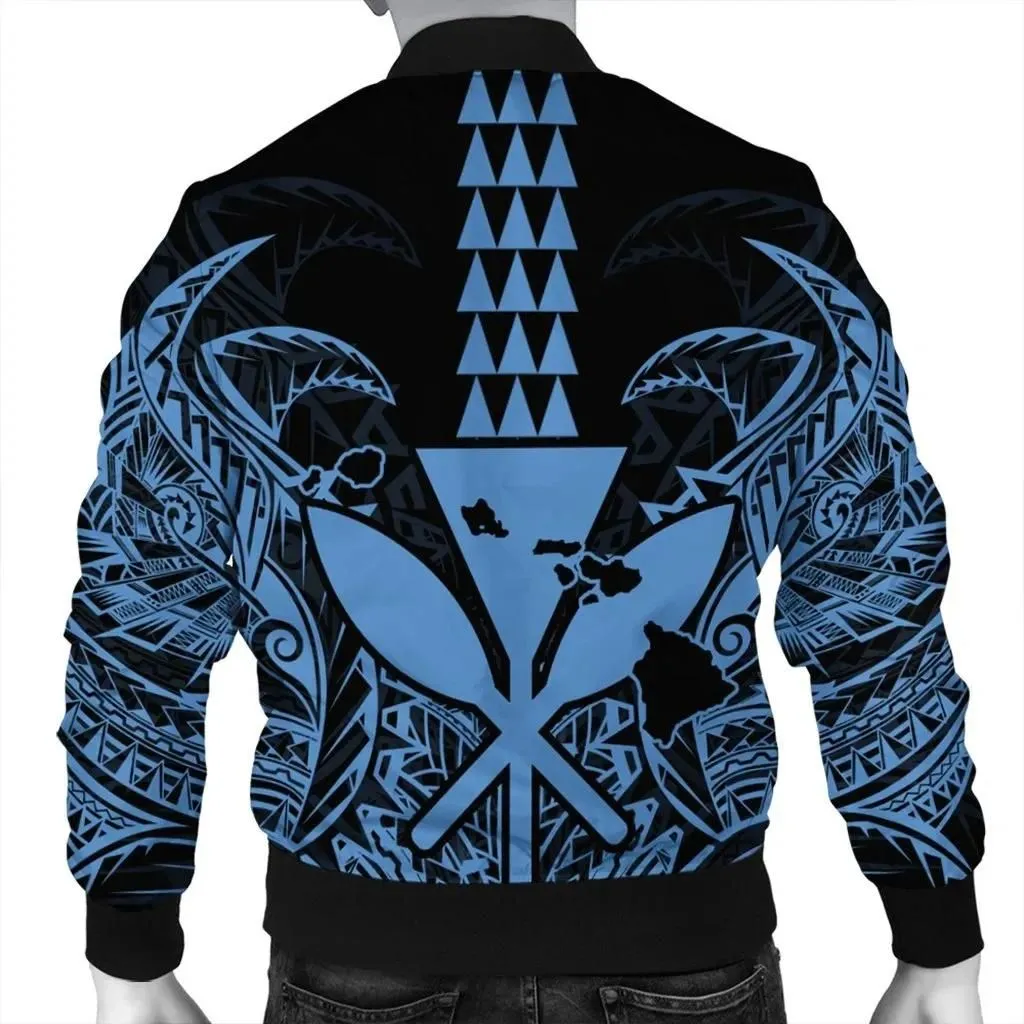 FamilyGater Jacket - Hawaii Polynesian Kanaka Kakau Bomber Jacket - Alan Style Pastel - AH - J4R