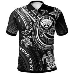 Federated States of Micronesia Custom Personalised Polo Shirt - Coat Of Arm with White Turtle