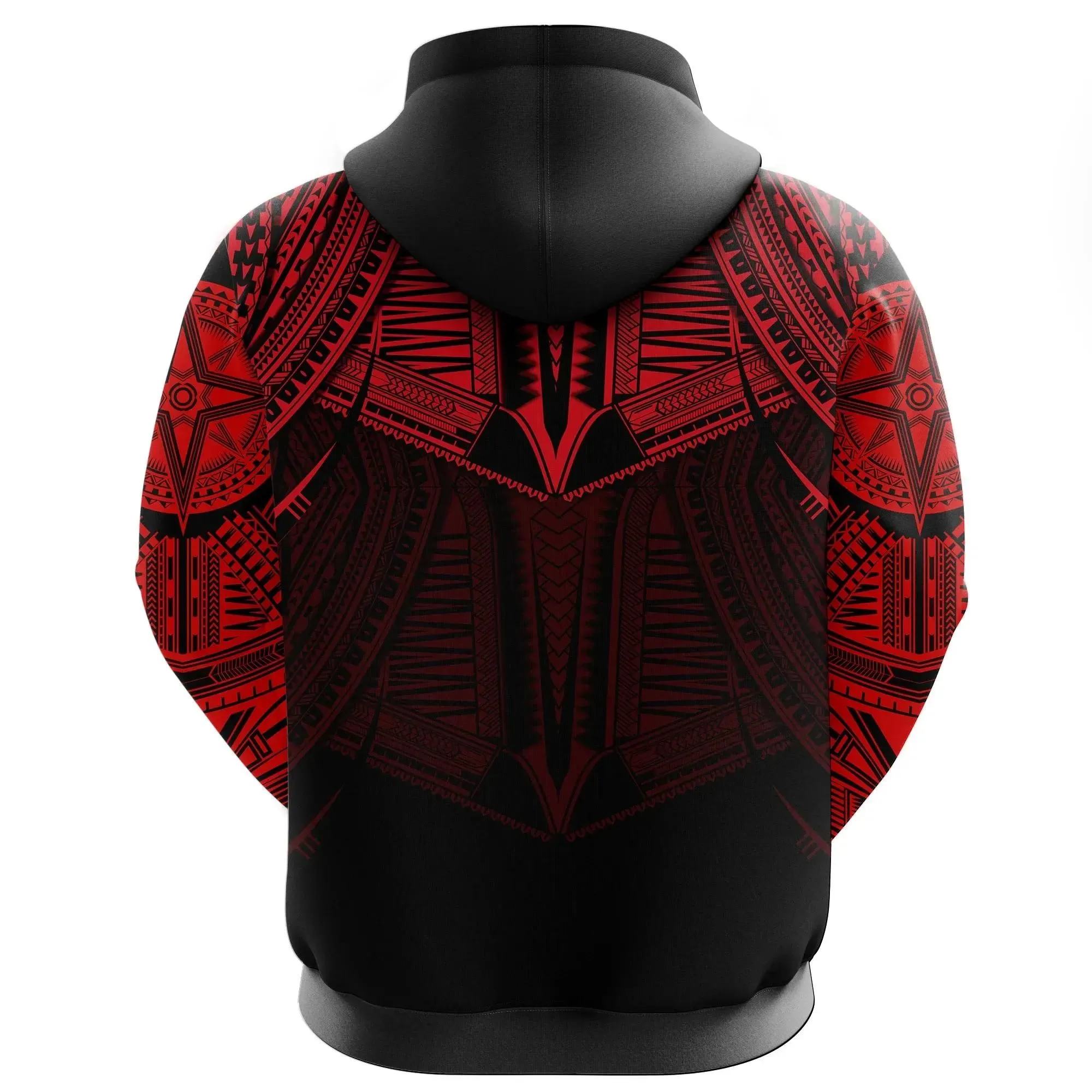 Best Polynesian Tattoo Hoodie Red A7