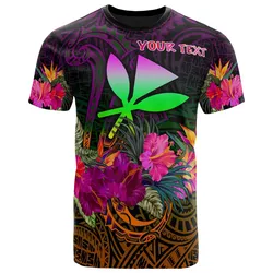 Polynesian Hawaii Anaka Maoli Summer Hibiscus Unisex 3D T-Shirt All Over Print ONAMN